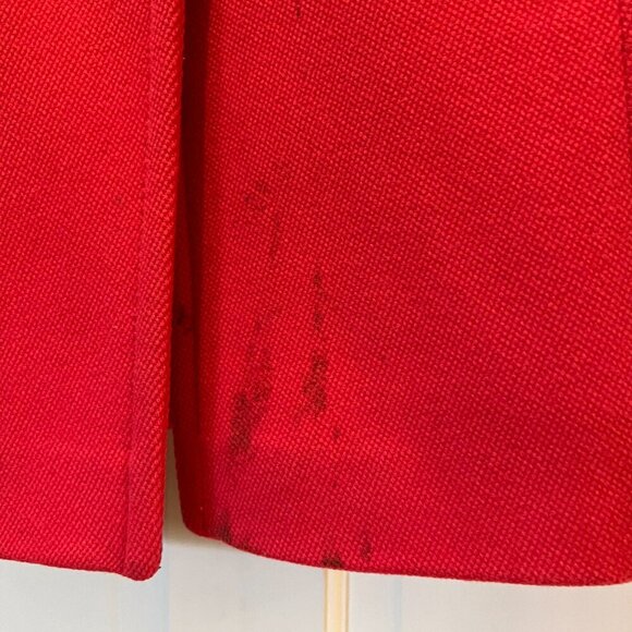 J. Crew Classic Lady Day Coat Red Pink Italian Double Cloth Wool Blend US 8 - Picture 5 of 16